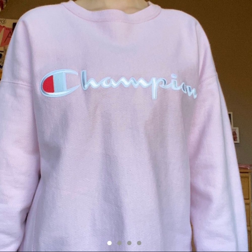 Pink Champion Sweatshirt